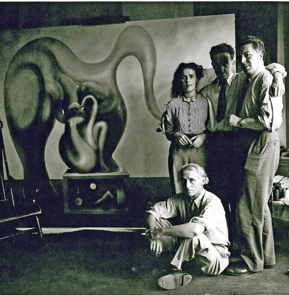 leonora carrington méxico ciudad de méxico con max ernst andre breton duchamp