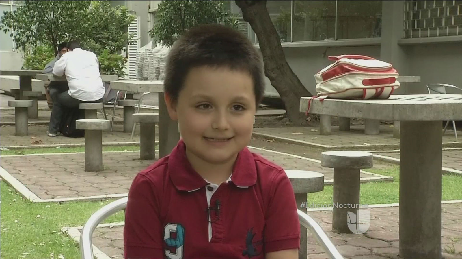 Carlos Santamaría Díaz niño mexicano estudia UNAM