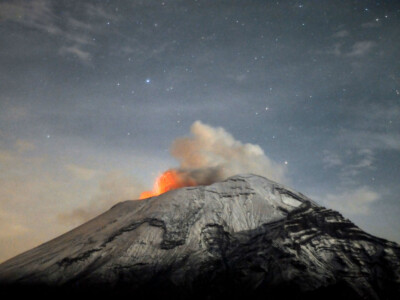 volcanes activos en méxico popocatépetl