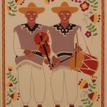 grabados carlos mérida trajes mexicanos