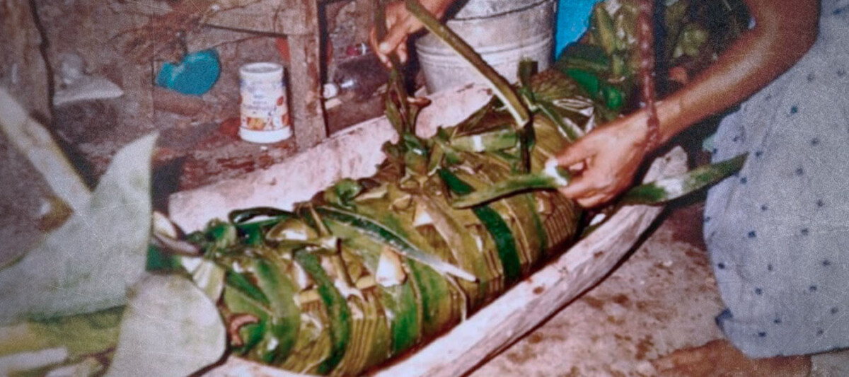 Zacahuil-tamal gigante- gastronomia mexicana