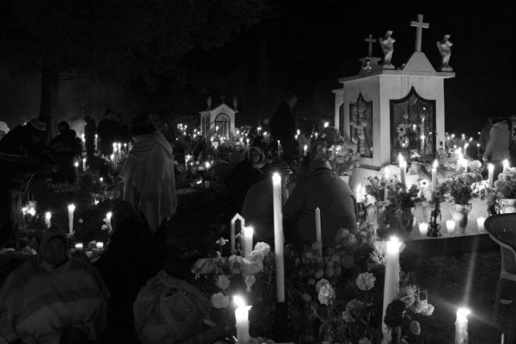 dia de muertos mexico siglo XIX