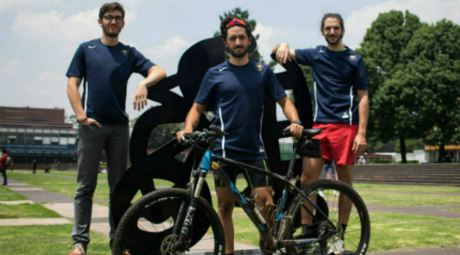 mexicanos recorreran bicicleta norteamerica anti trump