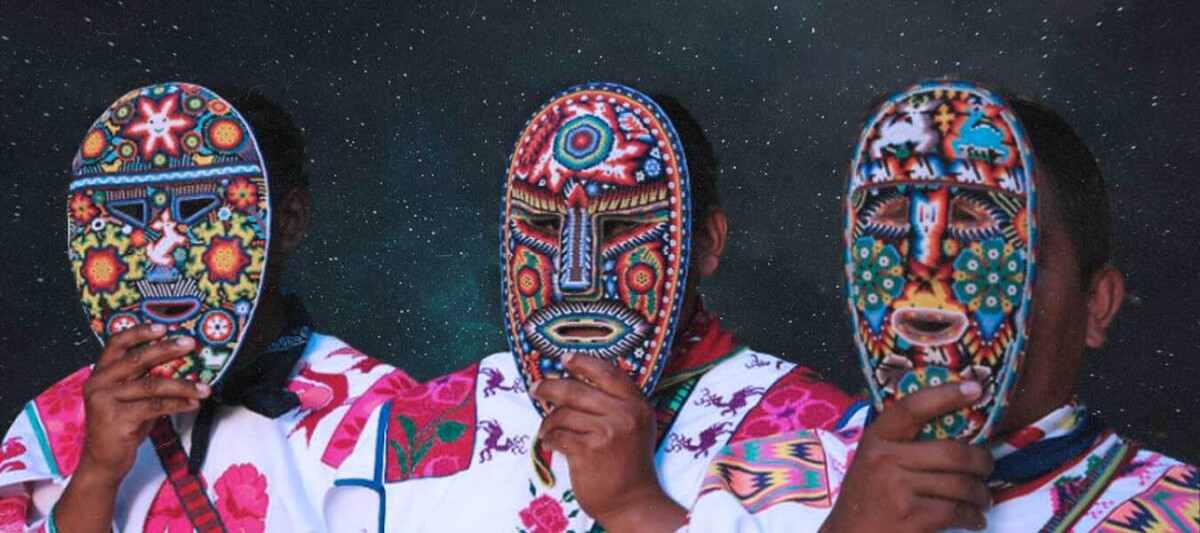 mascaras, arte huichol, cultura mexicana